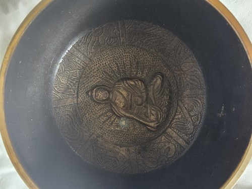 Tibetan singing bowl heavy - bowl,