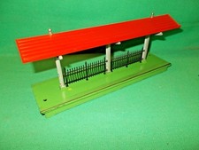 Lionel O Gauge #156 STATION PLATFORM with LAMPS Circa 1948 Working Order 0 Gauge