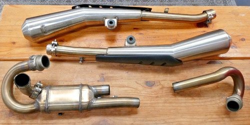 Triumph 900 scrambler exhaust - triumph,