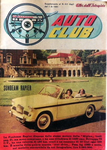 Auto club supplement - auto, albi