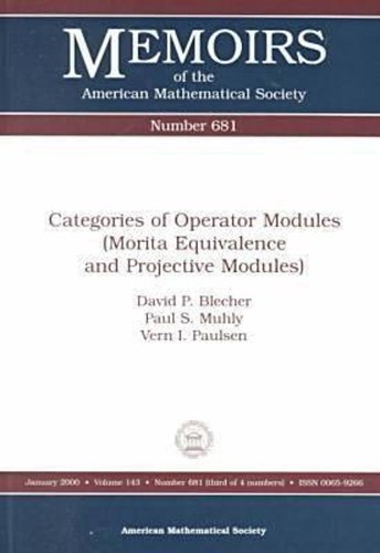 Categories operator modules - of,