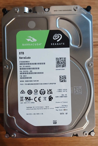 Seagate barracuda tb - seagate, 8