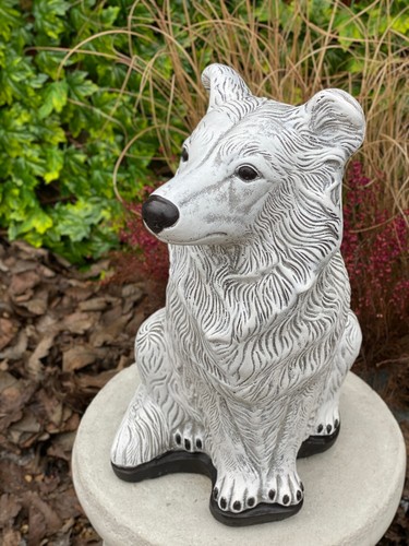 Large collie dog - dog, sculpture