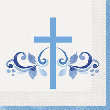 Blue Cross Paper Napkins