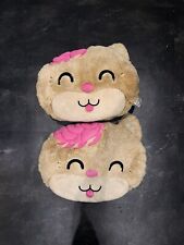 Drop Dead Brain Kitty Plush Cushion x2 Rare 