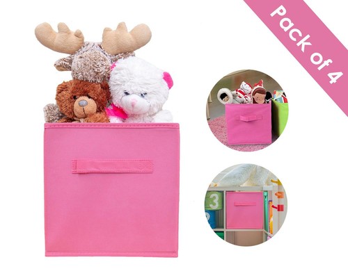 Folding storage boxes canvas - storage,