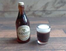 1:12 Dolls House Miniature 2pc DRINK SET Pub Spirit Alcohol Soda Bottle Handmade