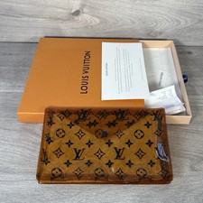 Louis Vuitton Monogram PVC Swimwear Pouch Orange Clutch Bag Unused Boxed