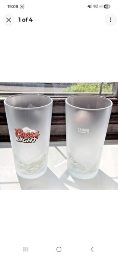 Coors light frosted glass - frosted,