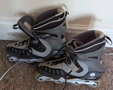 K2 Velocity 4.0 Inline Skates Roller Blades Men's Size UK 9 Mens Grey Black