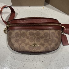 Coach Signature Leather Bethany Belt Bag- Bum bag BN No Tag