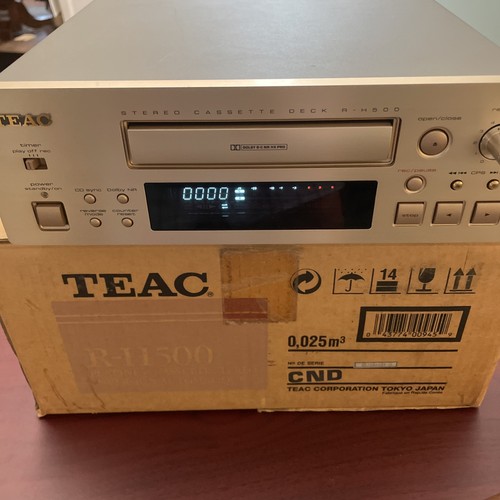Teac h500 stereo - stereo, cassette