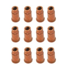 12x Hex Nut M8x1.25 27mm for VW T5 2.0 BiTDI CFC 057131529G GENUINE