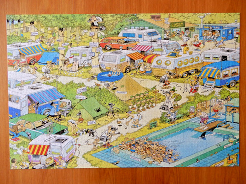 Vintage jumbo camping - vintage, 'camping