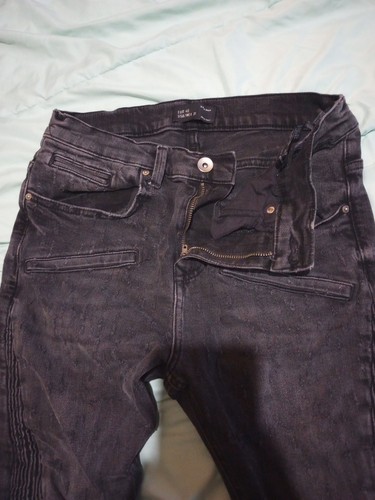 Zara man black jeans - zara, 31x25