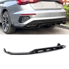 GLOSS BLACK ABS REAR BUMPER