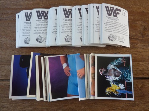 Merlin wwf wrestling stickers - merlin,