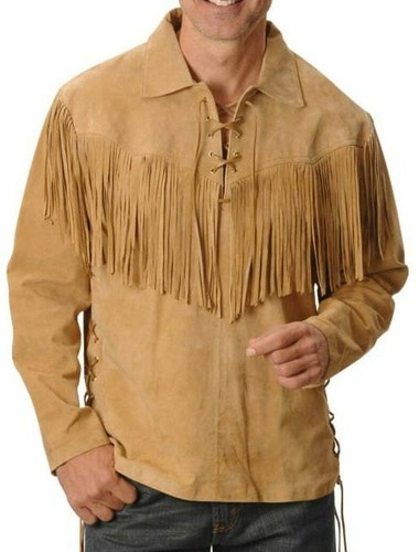 Men cognac brown real suede - men,