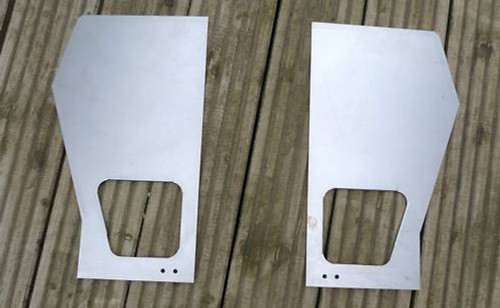 Front radiator panel - panel, repair