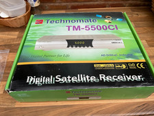 TECHNOMATE TM-5500CI DIGITAL SATELLITE RECEIVER PERFECTLY WORKING WITH REMOTE 