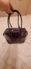 Lulu Guiness Aubergine Purple
