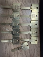 11 x Union Blank Key for Assa Abbloy Safe Lock Locksmith Master Key