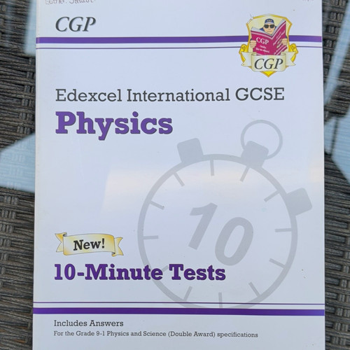 Cgp minute tests edexcel - tests,