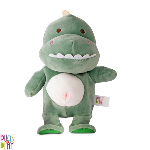 Interactive dinosaur plush toy - interactive,