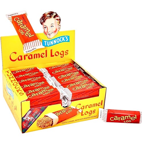 Tunnock chocolate caramel logs - tunnock,