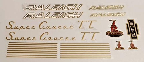 Raleigh decal sets - raleigh,