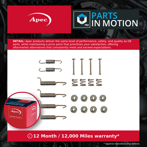 Hand brake shoe fitting - hand,