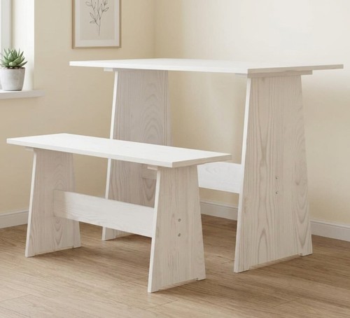 Dining table with bench - with,