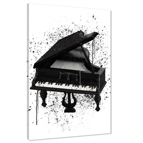 Grand piano canvas wall art - grand,