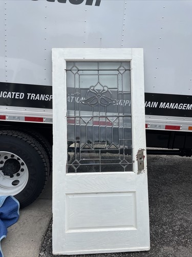 An657 antique beveled - glass, in