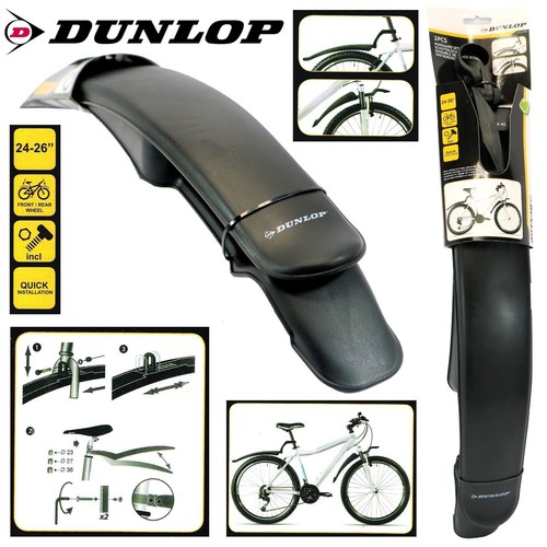Dunlop bicycle bike mud guard - dunlop,