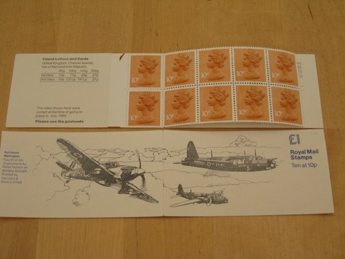 1980 fh4a folded booklet - £1,