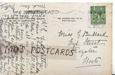 Genealogy Postcard - Bullard -