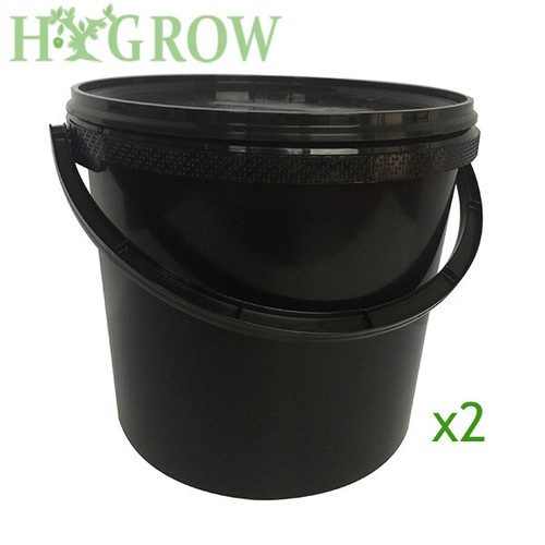Black plastic litre - black,