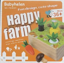 Happy Farm - Wooden Montessori