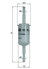 MAHLE KL15OF Fuel Filter Fits