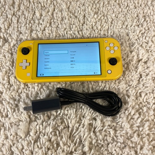 Nintendo switch lite yellow - lite,