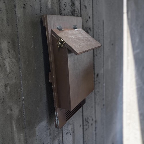 Bat box are artificial - bat,