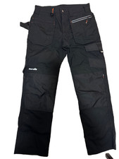 SCRUFFS WORK TROUSERS BLACK