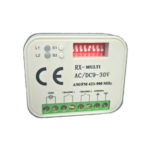 Garage door remote receiver - door,