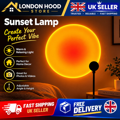 Sunset lamp projection - projection,