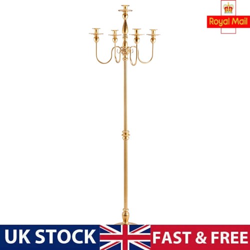 Metal arm gold candelabra - arm,