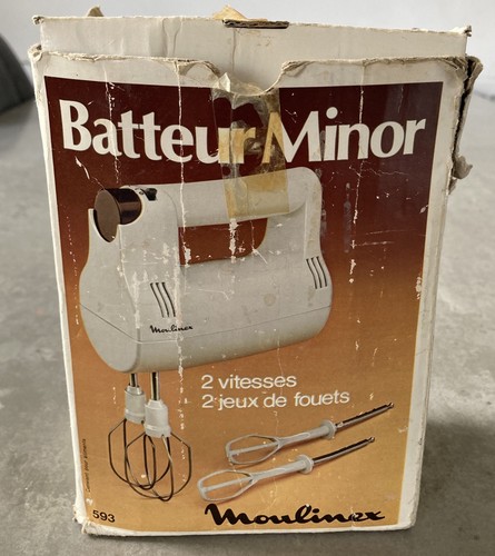 Vintage moulinex hand mixer - vintage,