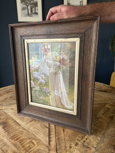 Antique print titled - print,