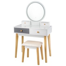 Topbuy Vanity Table Set 3