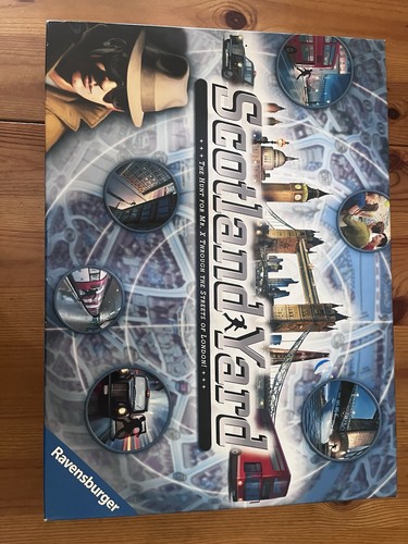 Scotland yard board game - board,